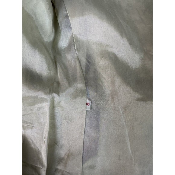 Gino Charles Dress Womens 8 A Line Geometric APC Pattern Vintage Elegant Diamond - Picture 12 of 13